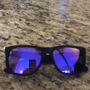 Ray ban purple flash Justin sunglasses